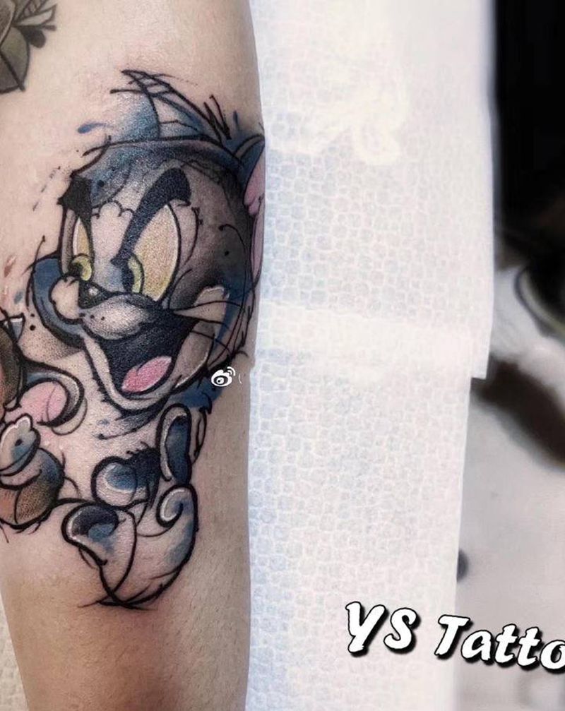 汤姆纹身图片_手臂纹身图案