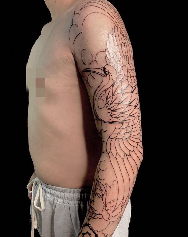 老传统纹身图片_手臂新传统纹身图案