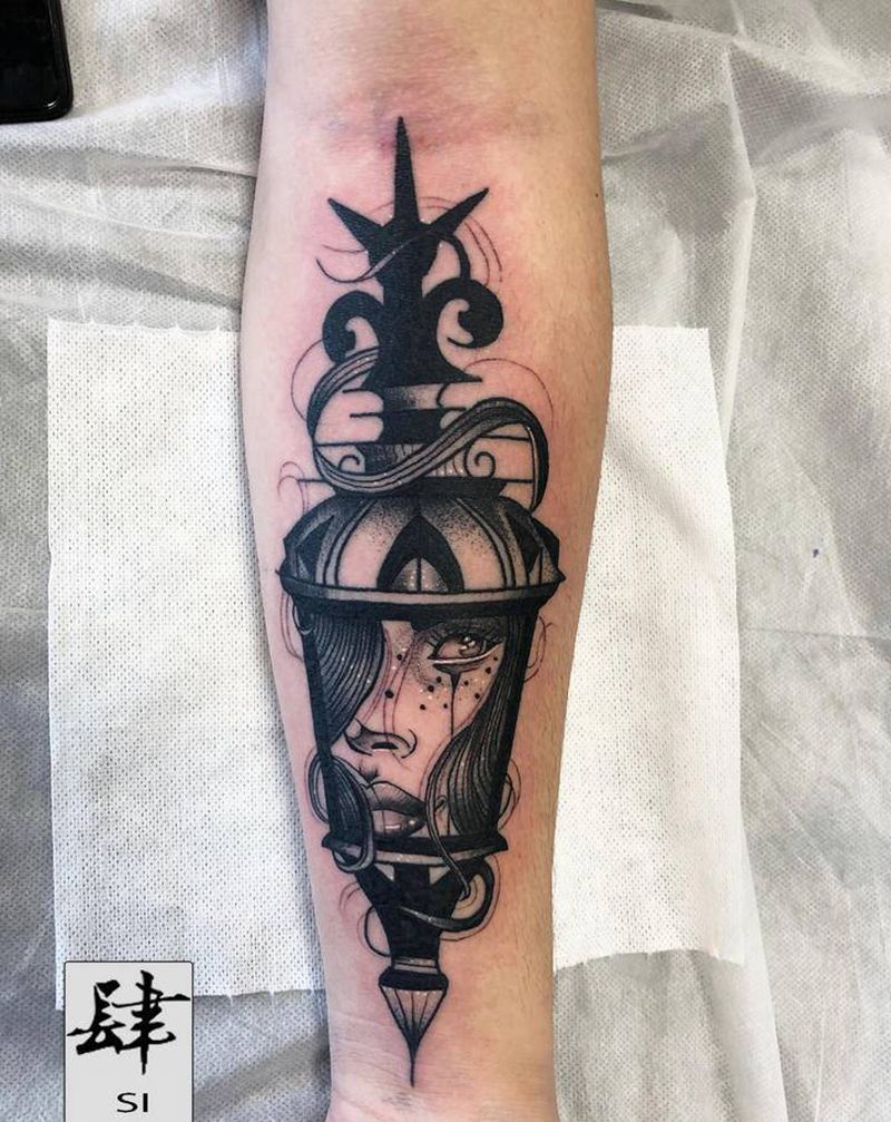 newschool纹身图片_手臂欧美写实New School纹身图案