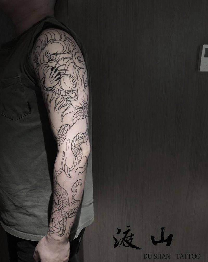 newschool纹身图片_手臂New School纹身图案