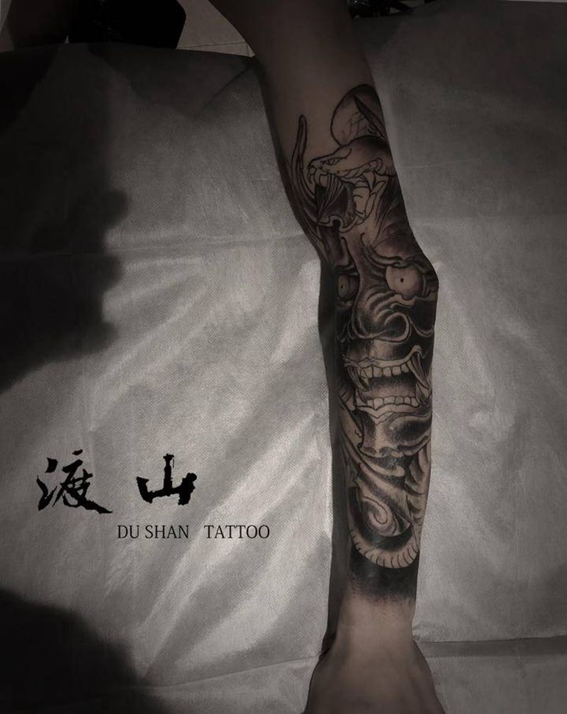 传统纹身图片_手臂新传统纹身图案