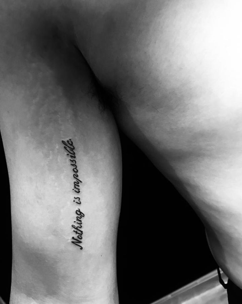 英文纹身图片_手臂纹身图案