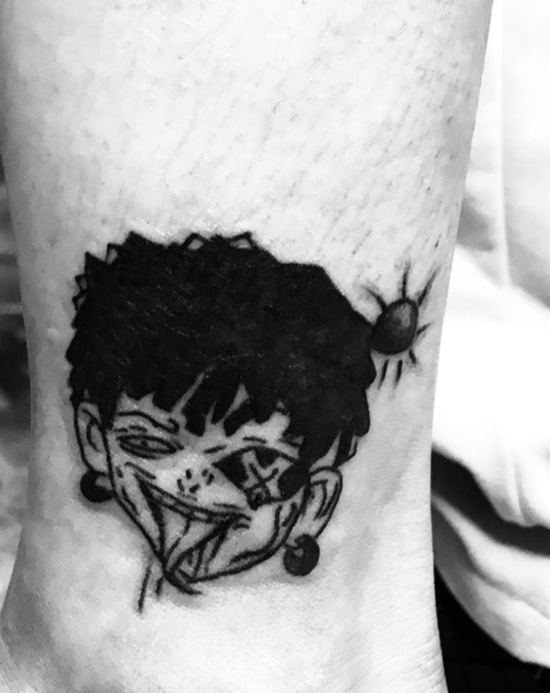 遮盖纹身图片_脚部纹身图案