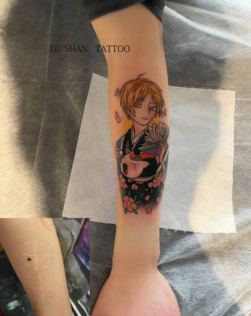 动漫纹身图片_手臂动漫纹身图案