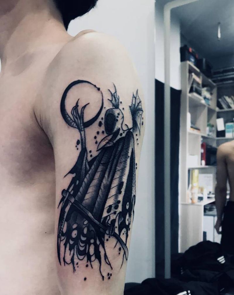 暗黑纹身图片_手臂纹身图案