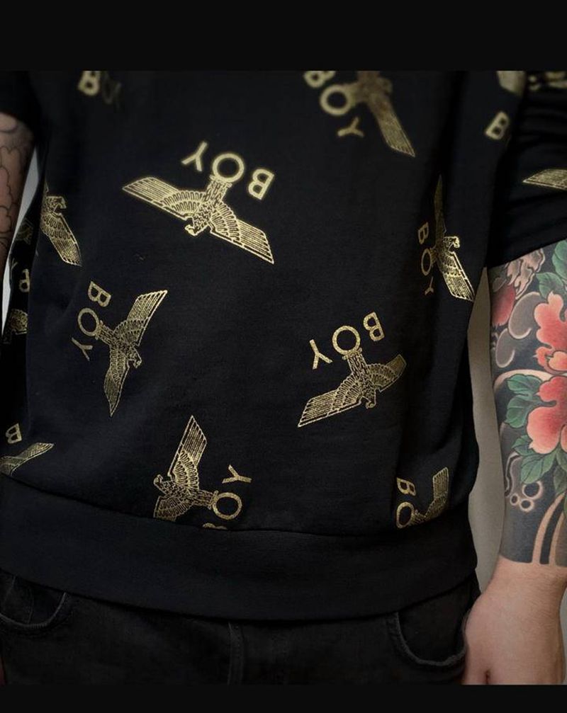 花臂纹身图片_新传统老传统纹身图案