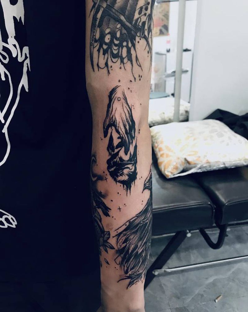 手纹身图片_手臂纹身图案