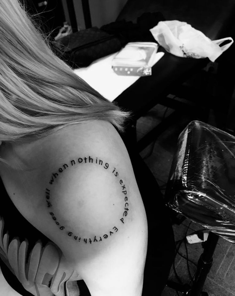 英文字母纹身图片_手臂纹身图案