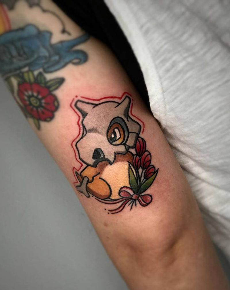 卡拉卡拉纹身图片_手臂New School纹身图案