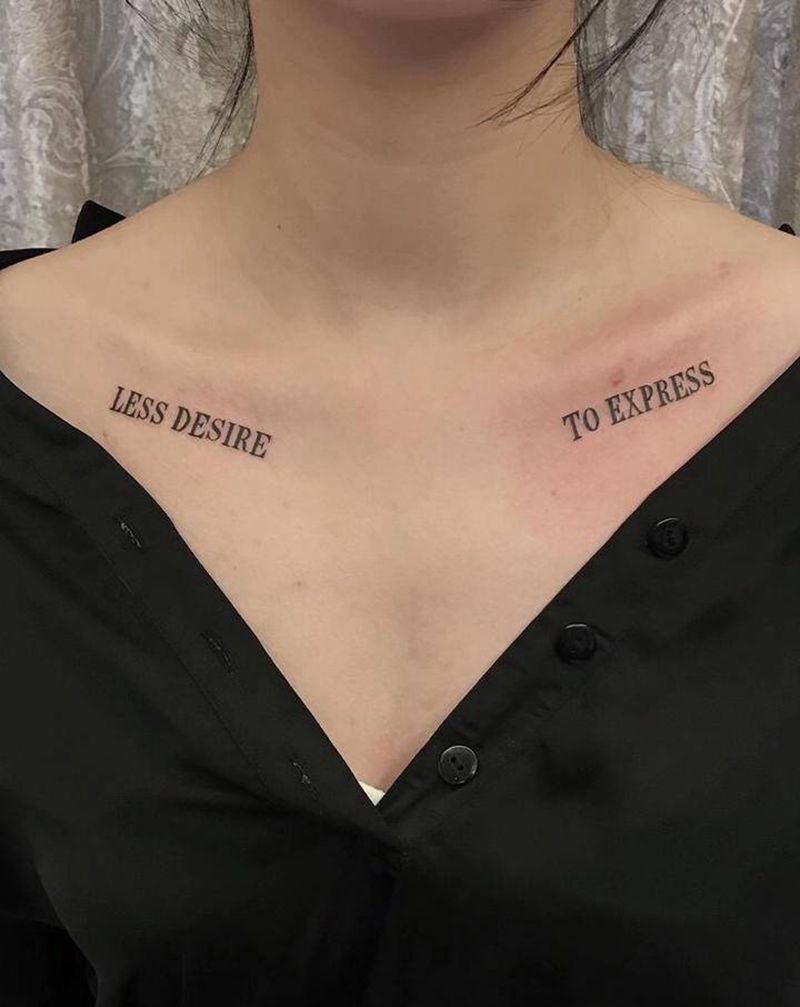 黑体纹身图片_胸部图腾纹身图案