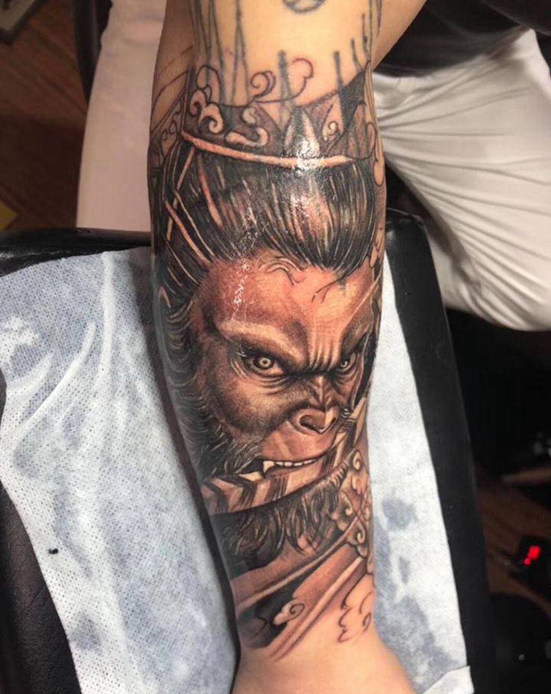 遮盖纹身图片_手臂纹身图案