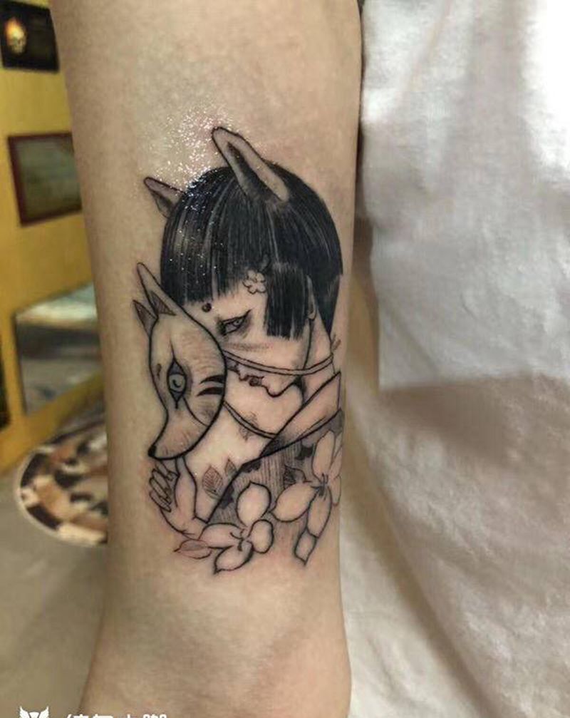 清新款纹身图片_手臂纹身图案