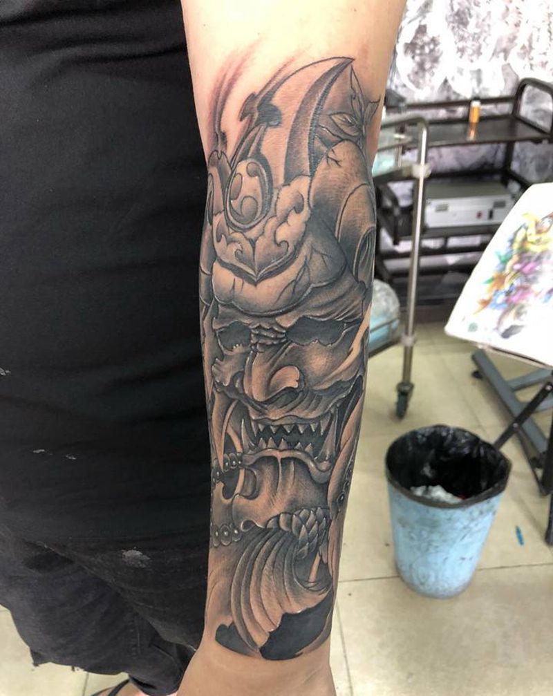 部分作品l纹身图片_手臂腿部新传统欧美写实纹身图案