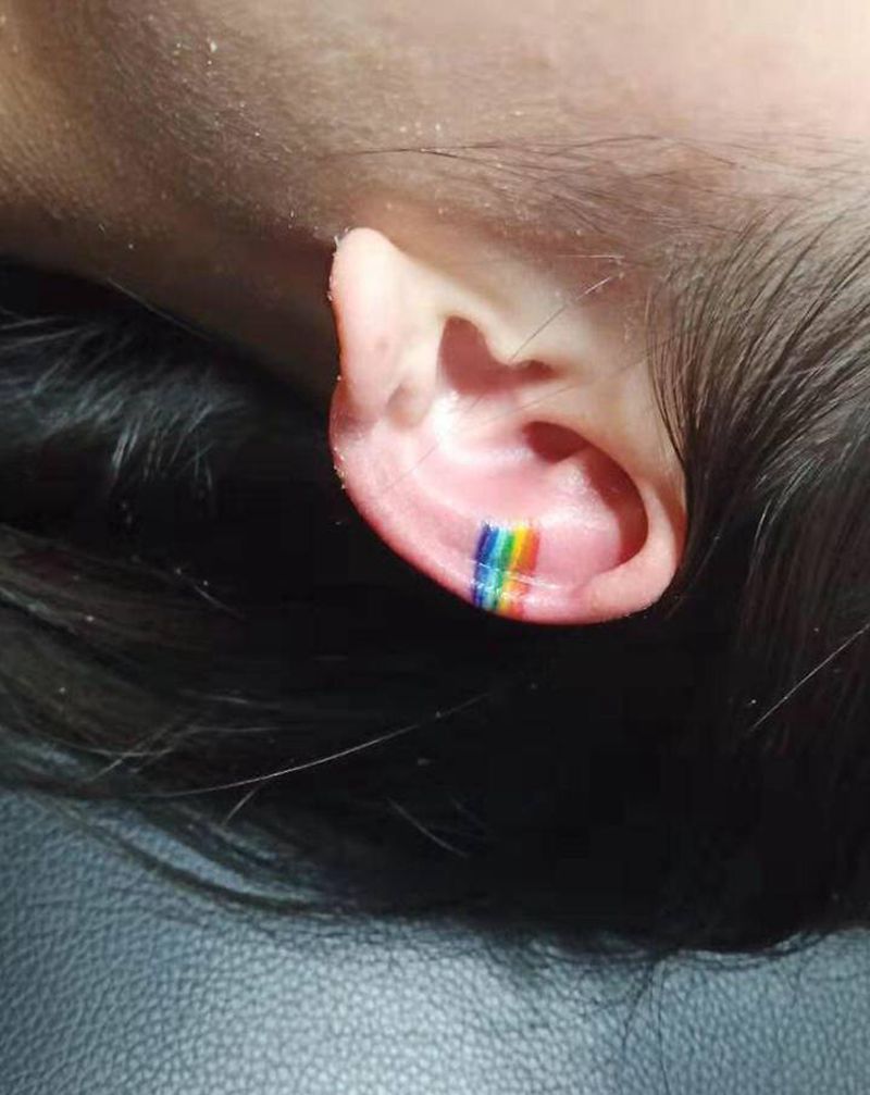 小图纹身图片_颈部手部小图纹身图案