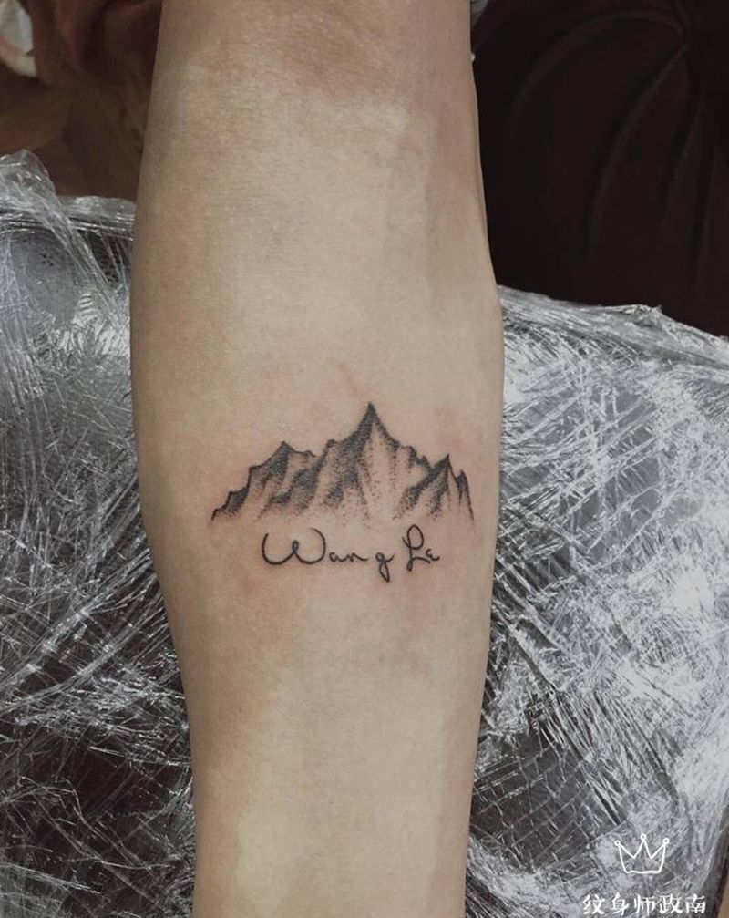 情侣纹身额纹身图片_手臂手部纹身图案