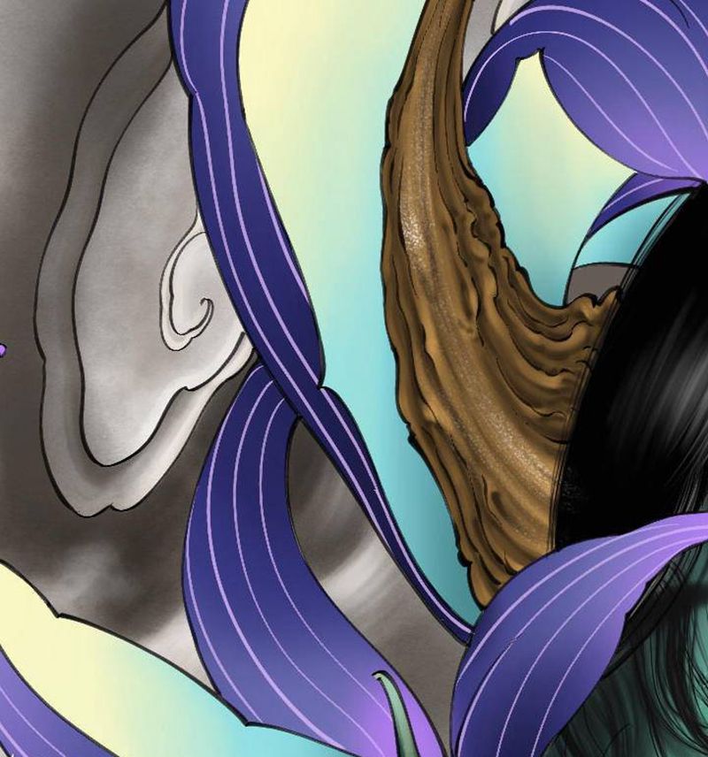 般若纹身图片_新传统今刺古青纹身图案