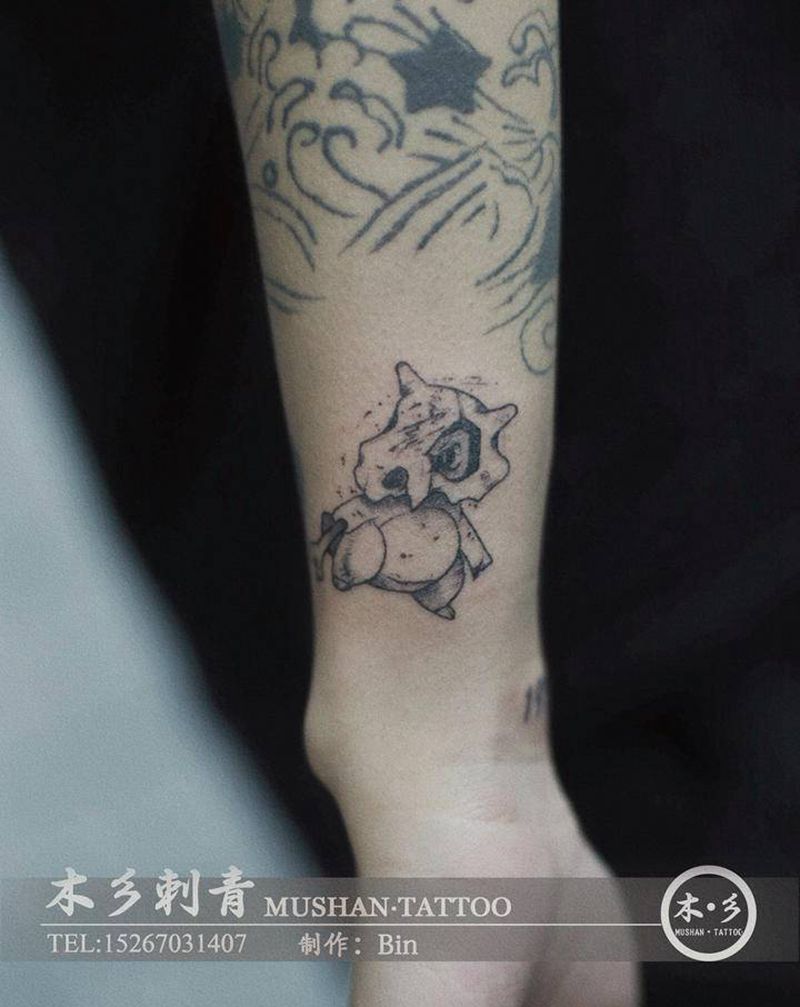 卡拉卡拉纹身图片_手臂动漫纹身图案