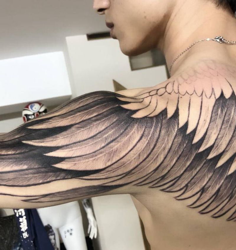 bang纹身图片_手臂纹身图案