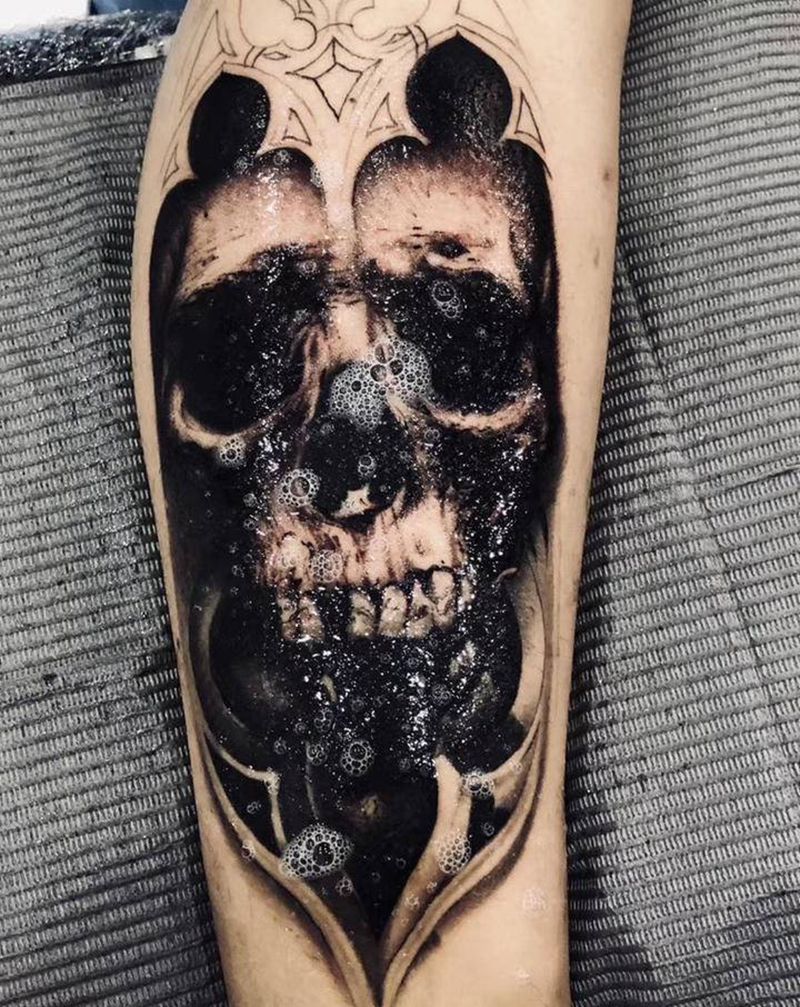 写实纹身图片_欧美写实纹身图案