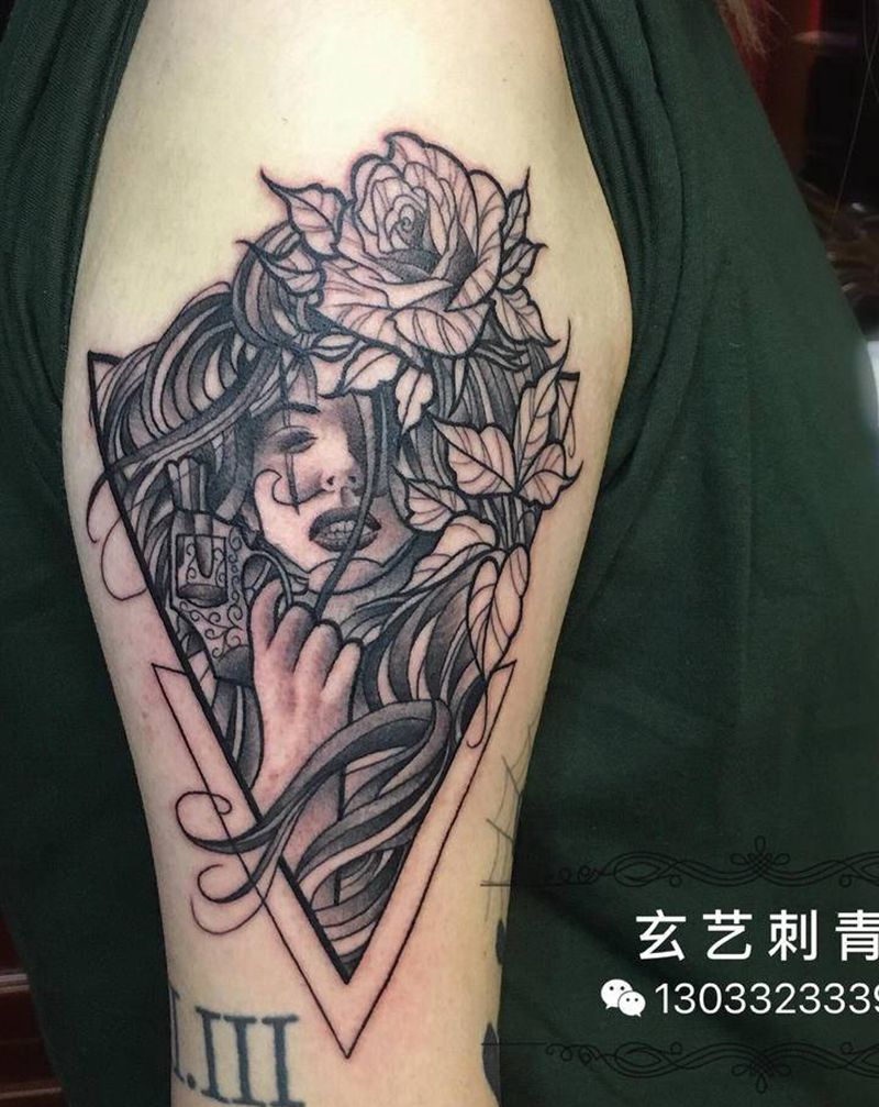 人物纹身图片_手臂纹身图案