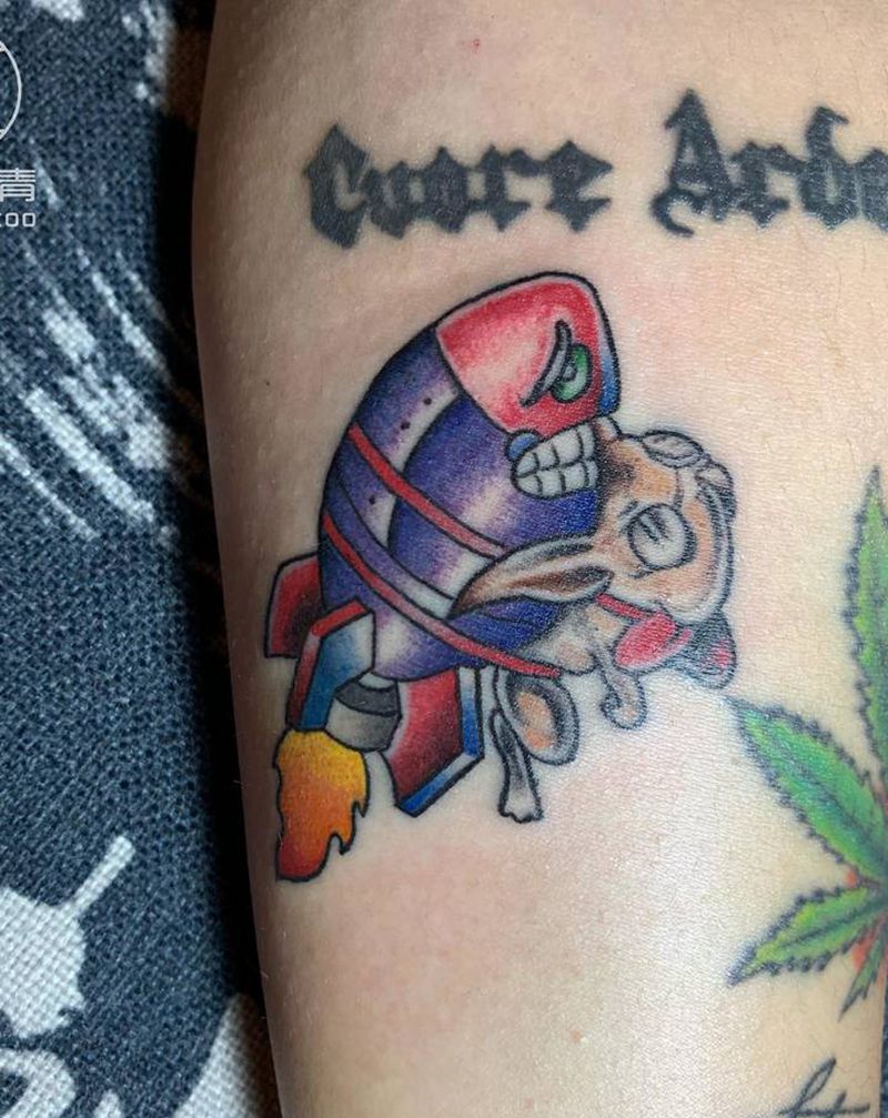 old school纹身图片_手臂纹身图案