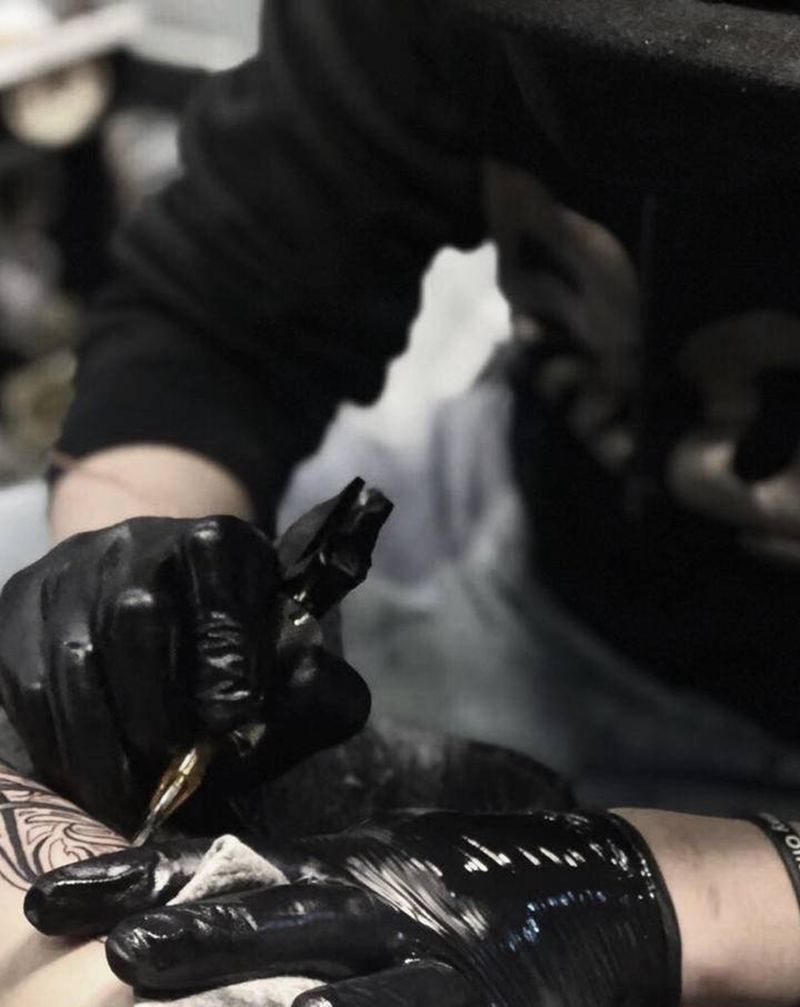 奇卡诺纹身图片_花体字纹身图案