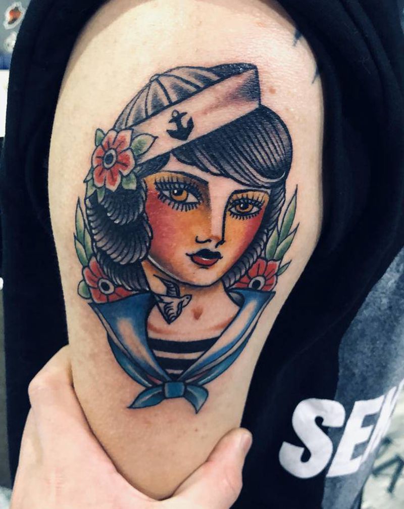 oldschool纹身图片_Old School纹身图案