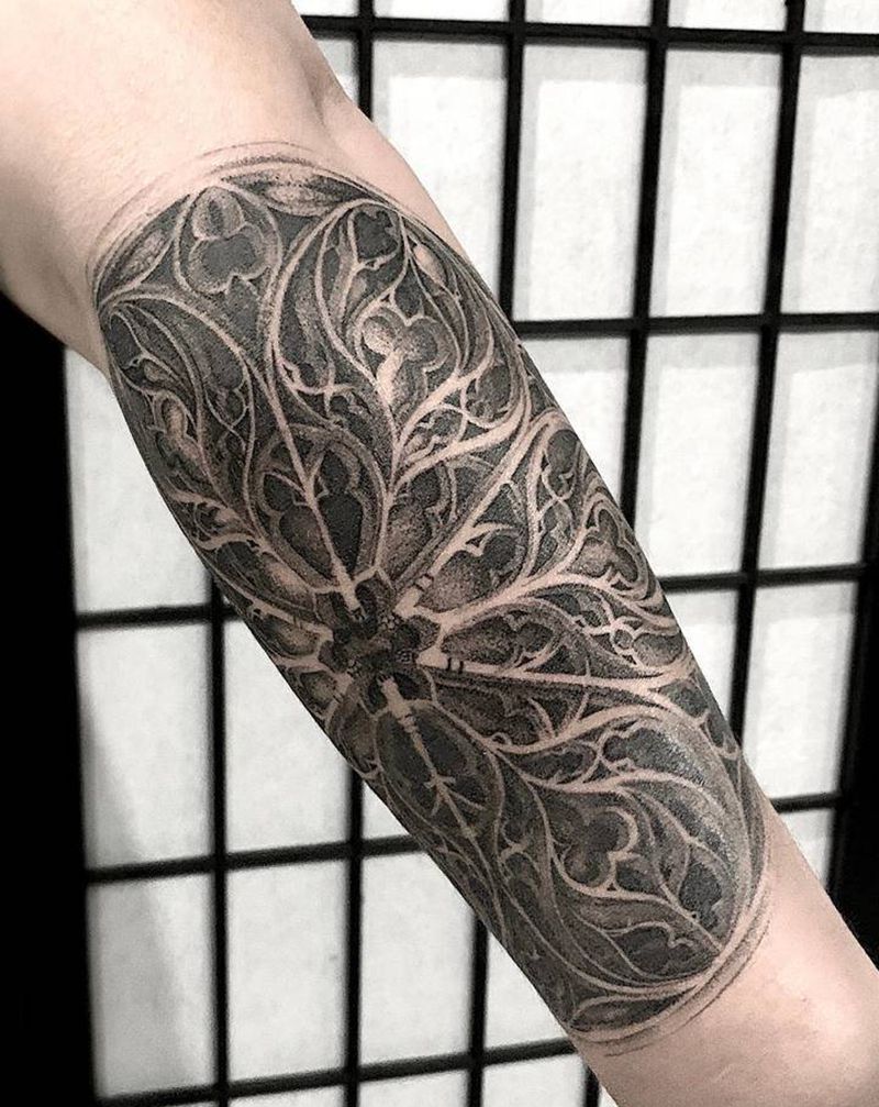 写实纹身纹身图片_手臂欧美写实纹身图案