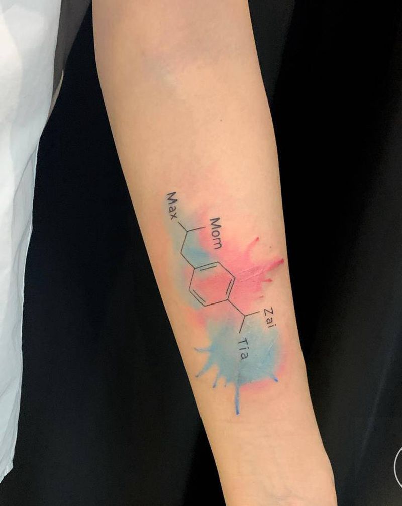 泼墨遮盖纹身图片_手臂纹身图案