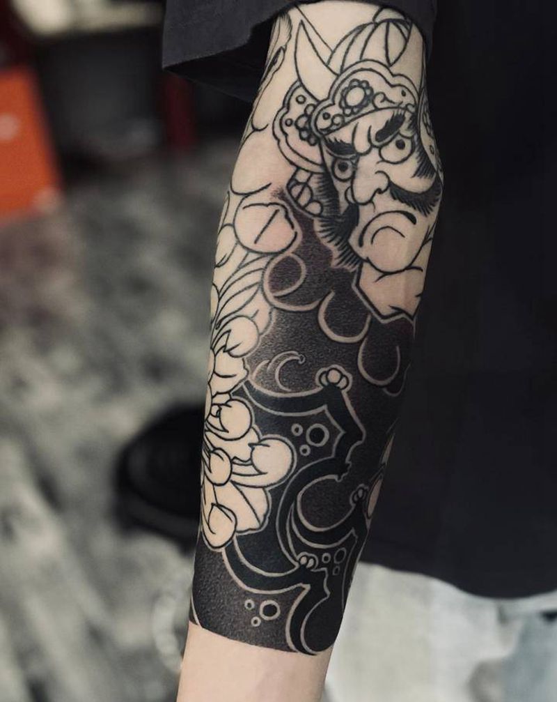 传统纹身图片_老传统纹身图案