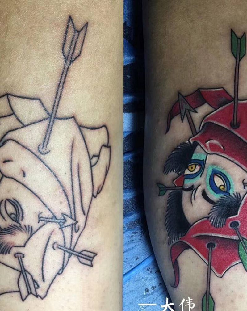 2018.9.28作品 小纹身纹身图片_Old SchoolNew School纹身图案