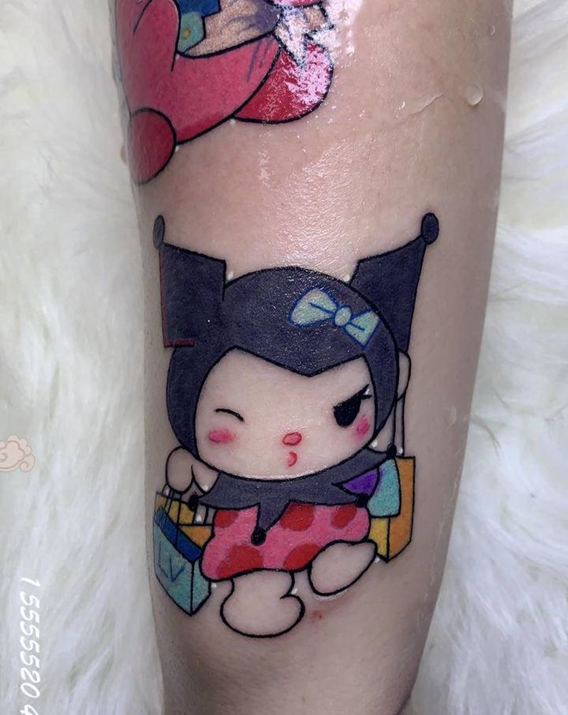 库洛米 星之卡比纹身图片_New School纹身图案