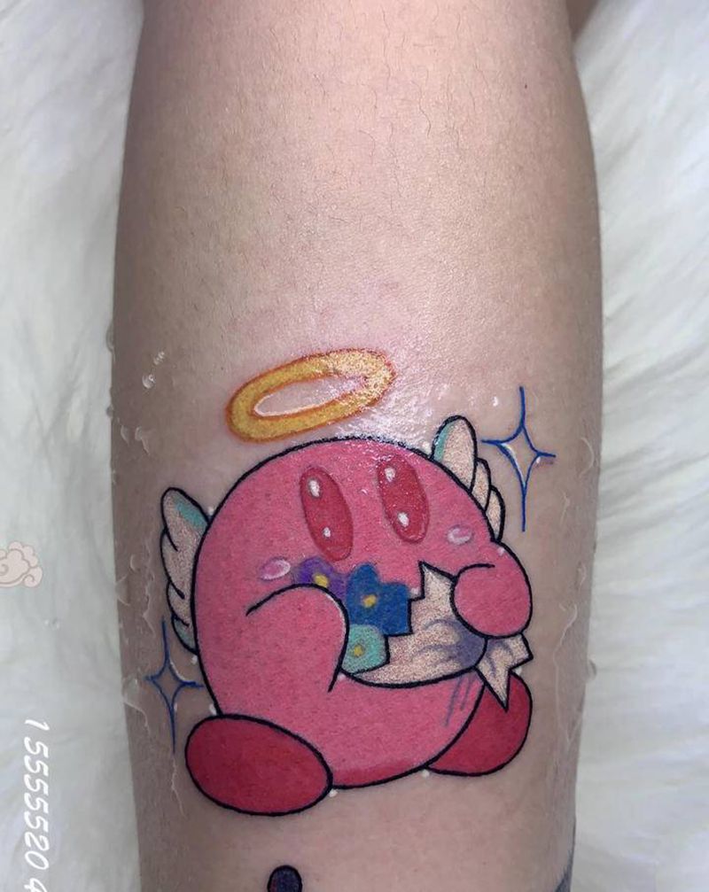 库洛米 星之卡比纹身图片_New School纹身图案