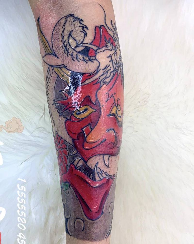 般若纹身图片_手臂纹身图案