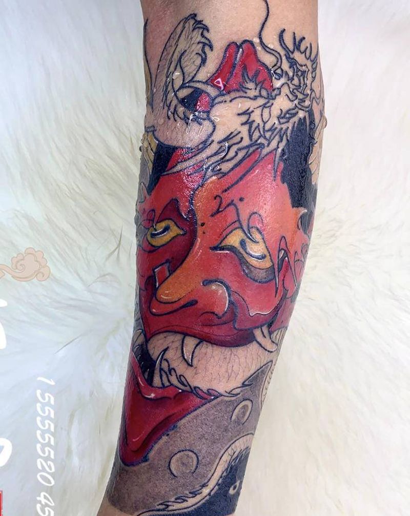 般若纹身图片_手臂纹身图案