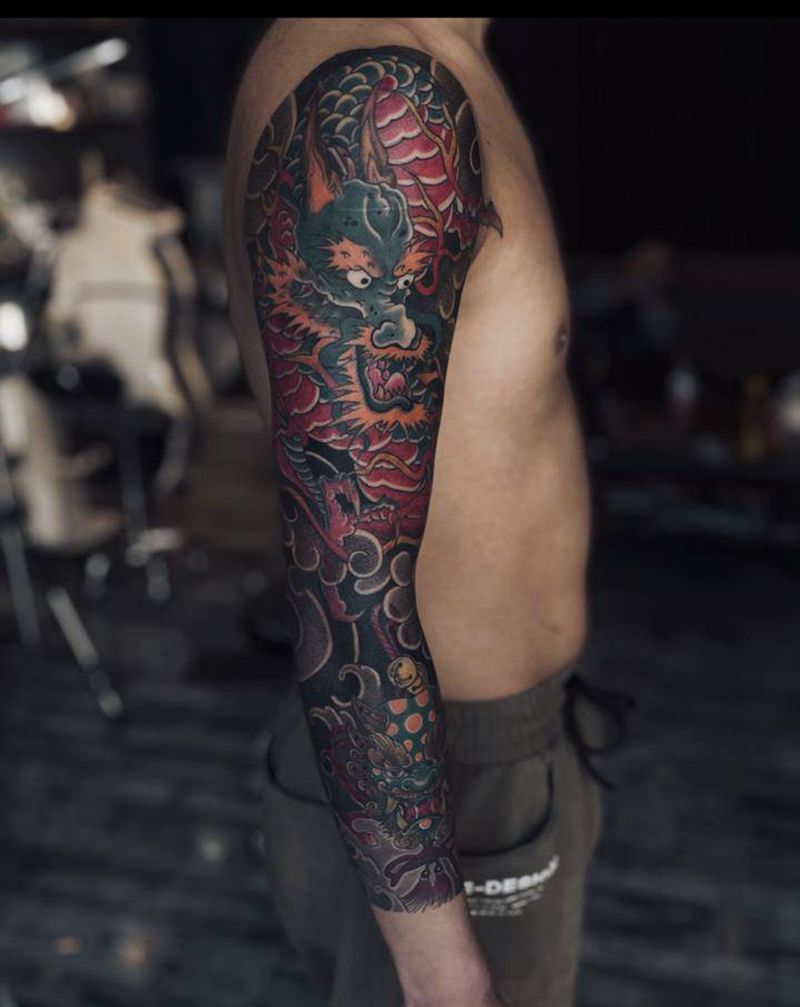 26小时战士不倒纹身图片_老传统纹身图案