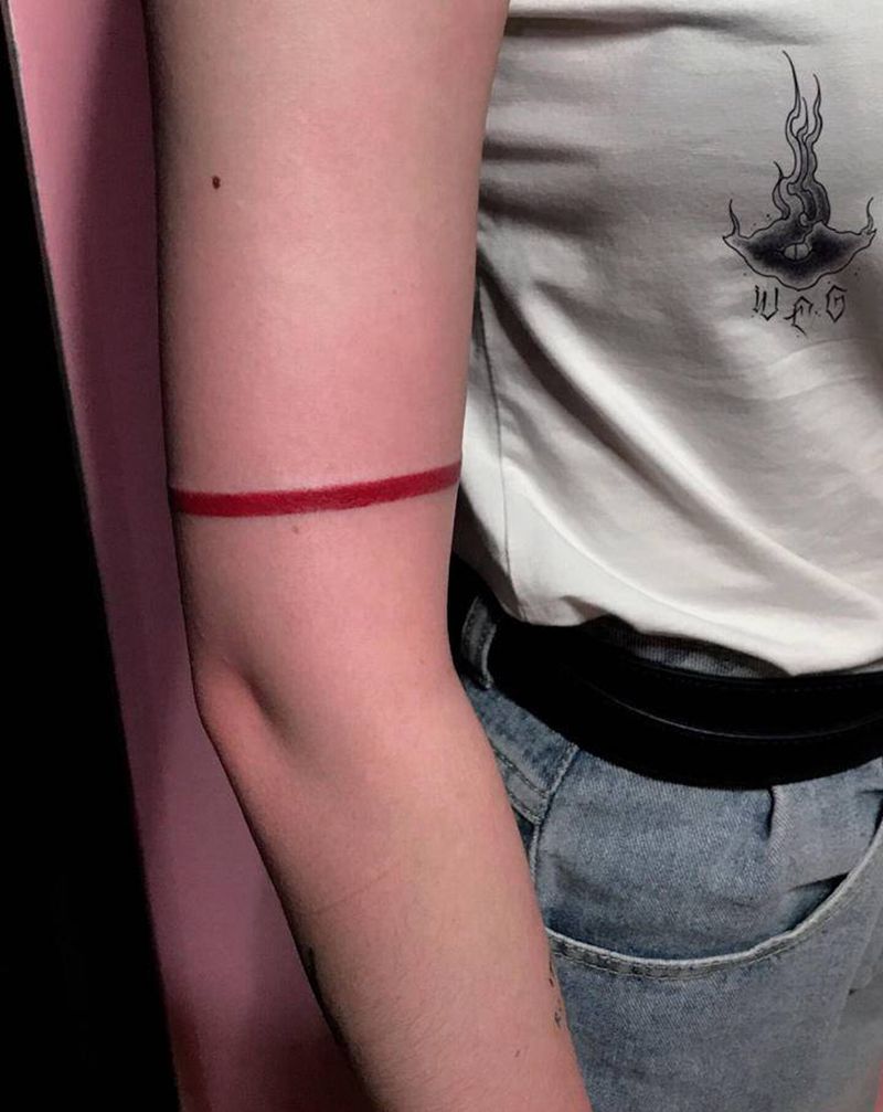 条子纹身图片_手部纹身图案