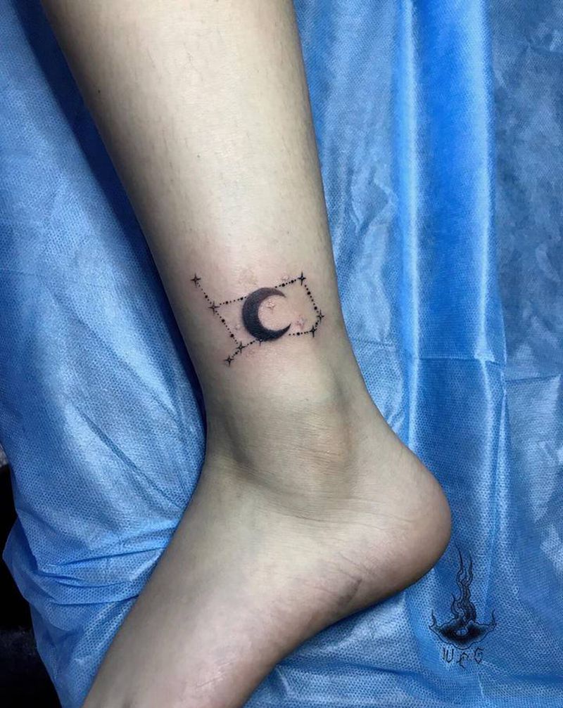 小图纹身图片_腿部纹身图案