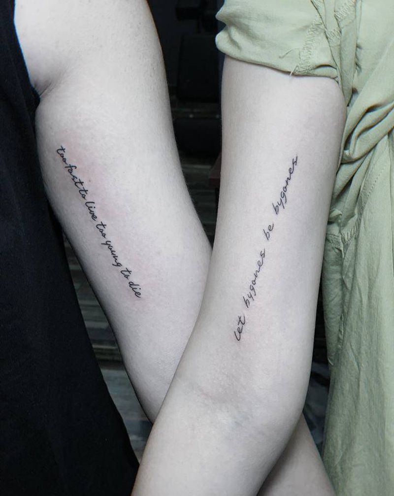 字母纹身纹身图片_手臂几何纹身图案