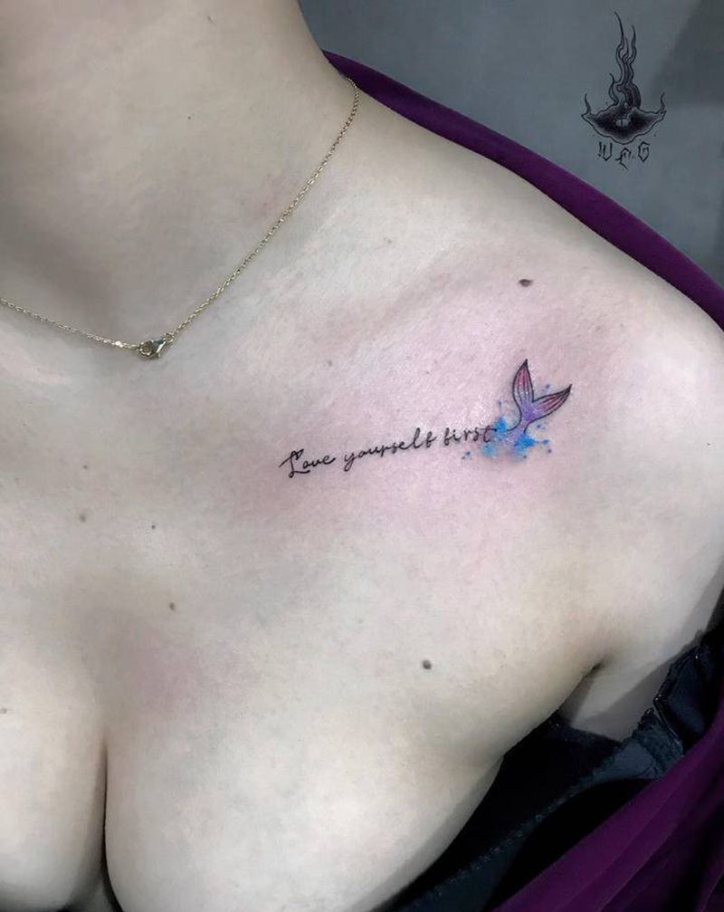 小图纹身图片_肩部纹身图案