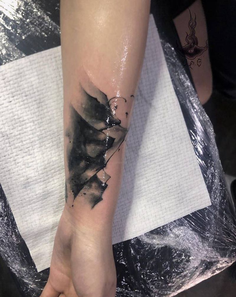 遮盖纹身图片_手部纹身图案