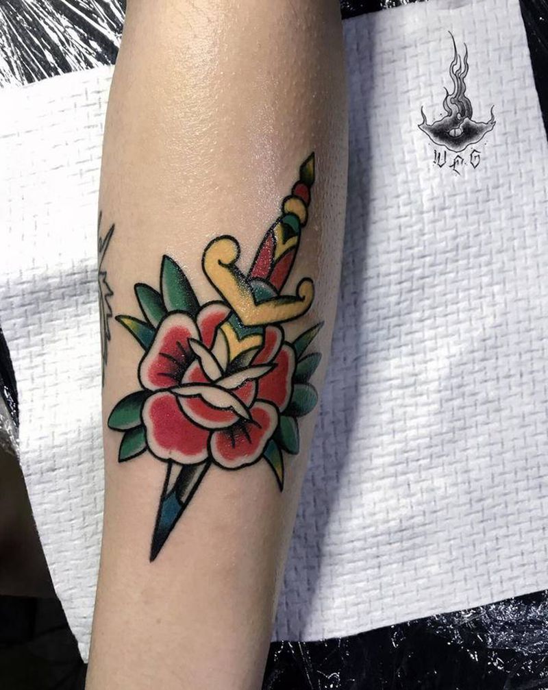 school纹身图片_手部纹身图案