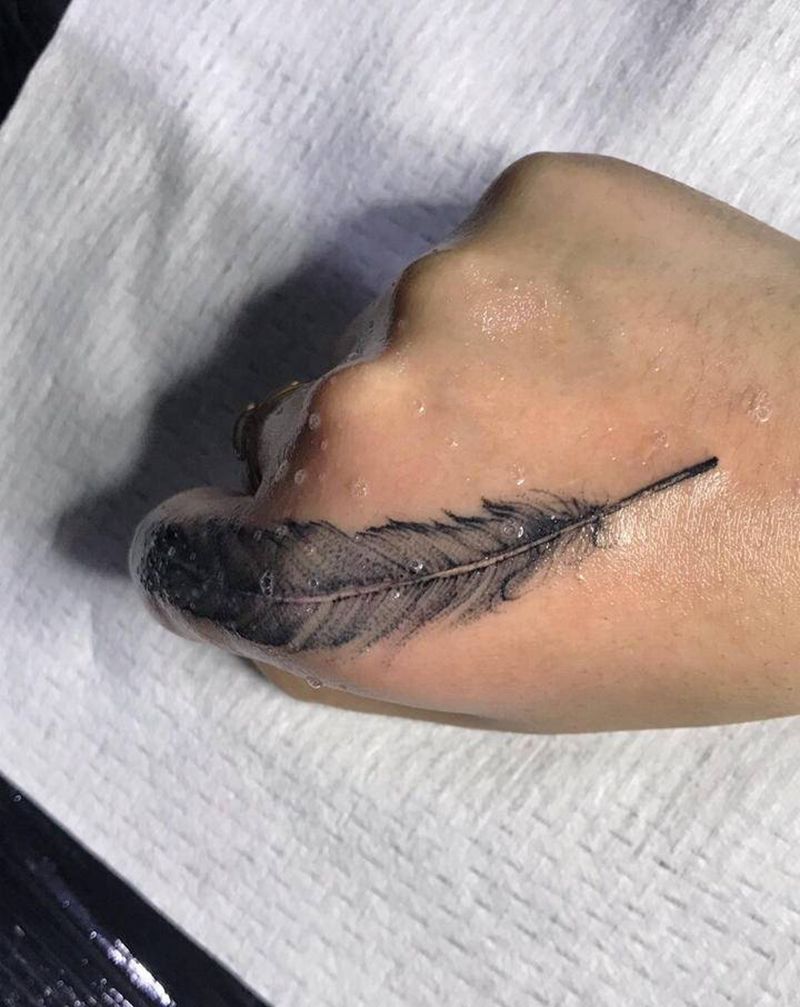 遮盖纹身图片_手部纹身图案