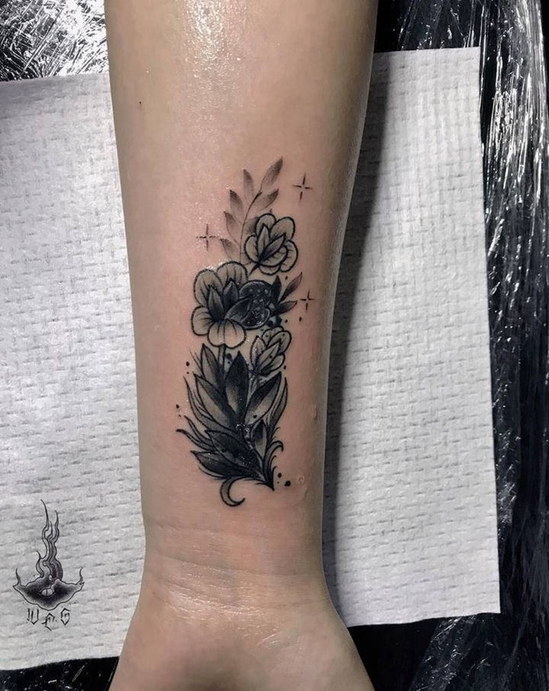 遮盖纹身图片_手部纹身图案