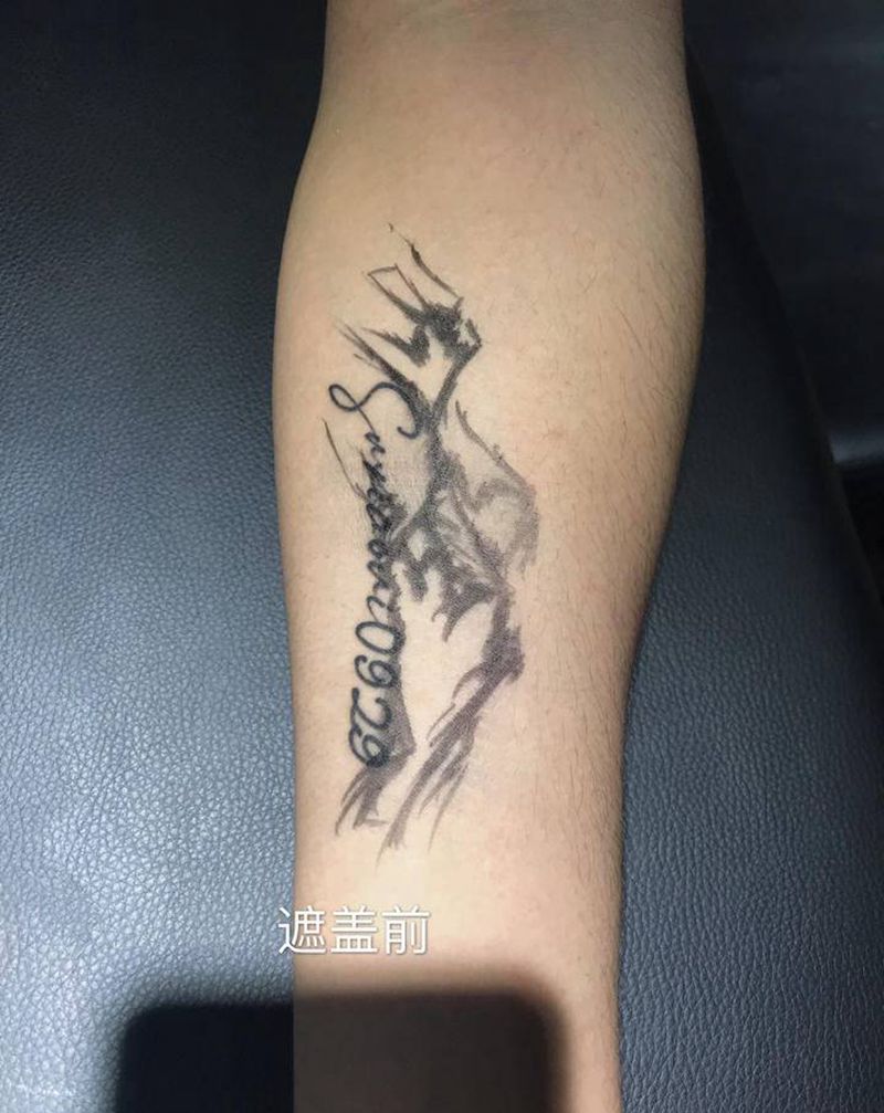遮盖纹身图片_手部纹身图案