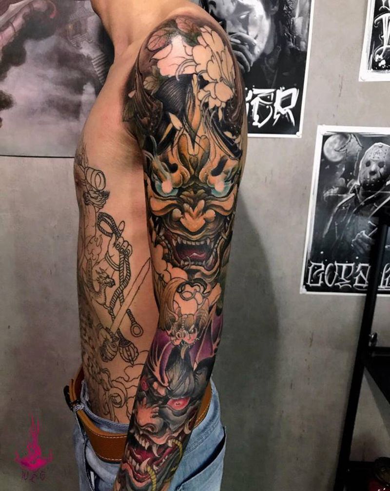 修改上色纹身图片_手部纹身图案