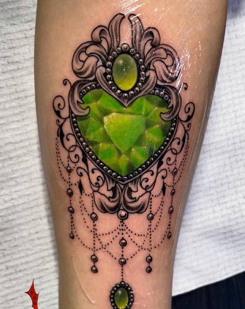 宝石纹身图片_手部纹身图案