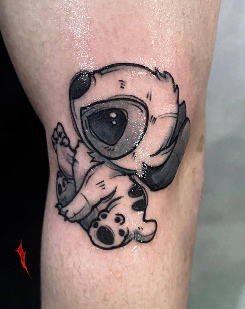 史迪仔纹身图片_手部纹身图案