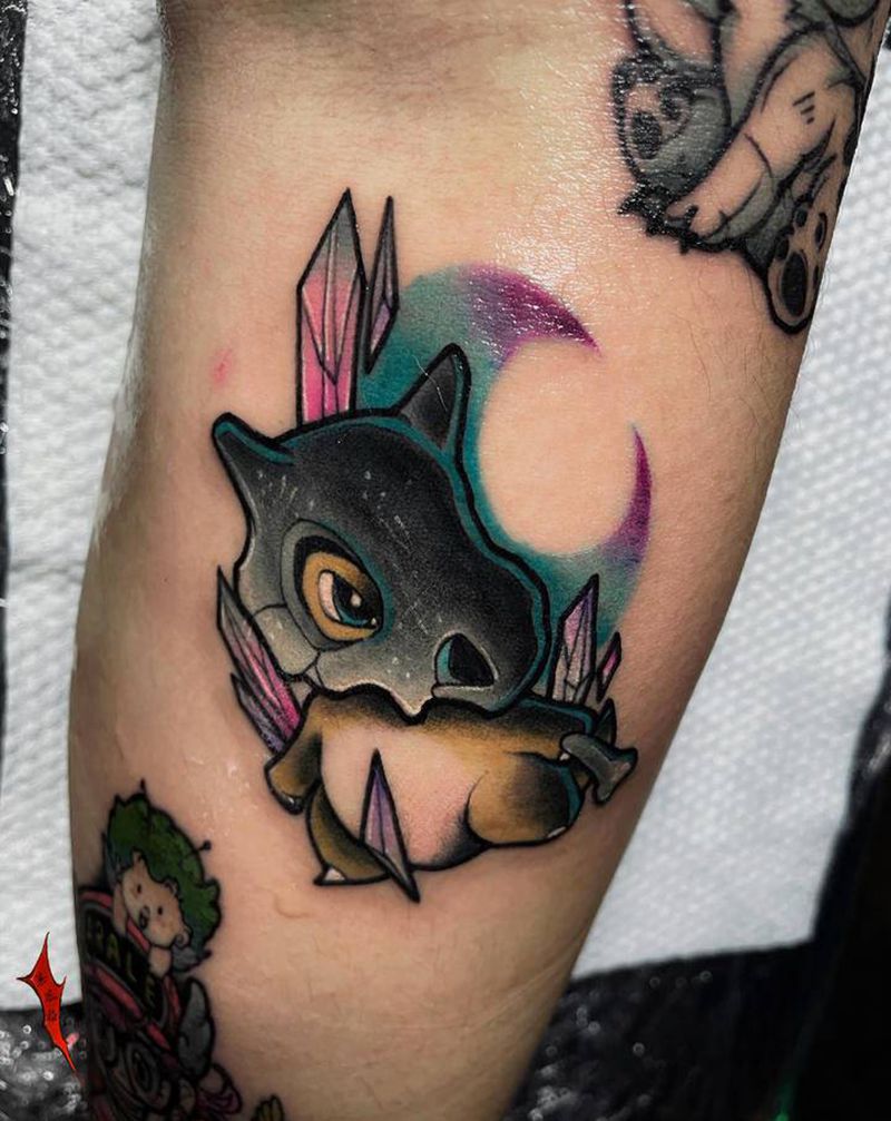 卡通纹身图片_手部纹身图案