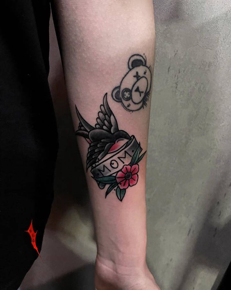 遮盖纹身图片_手部纹身图案